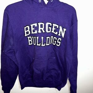 Champion Bergen Bulldogs Purple Sweatshirt